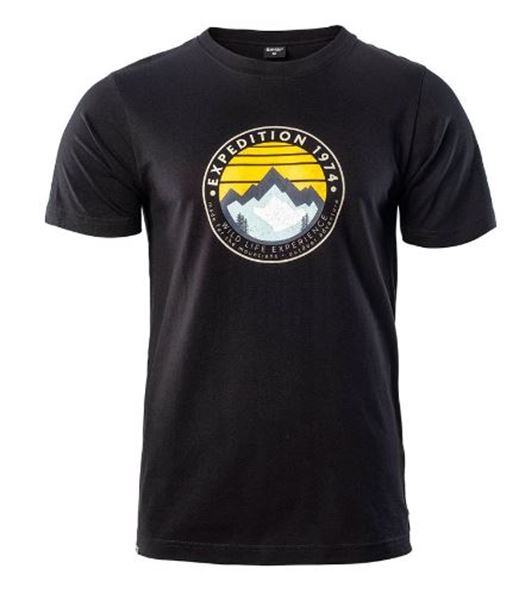 Picture of ZERGO MENS T-SHIRT BLACK